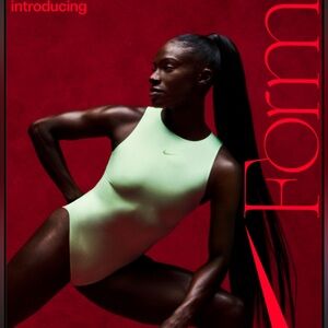 Nike Women's Form Tank Bodysuit size extra small